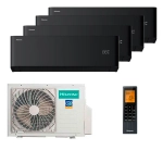 Мульти сплит-система Hisense на 5 комнаты (20+20+20+20+35 кв.м.) VIBE PRO CARBON