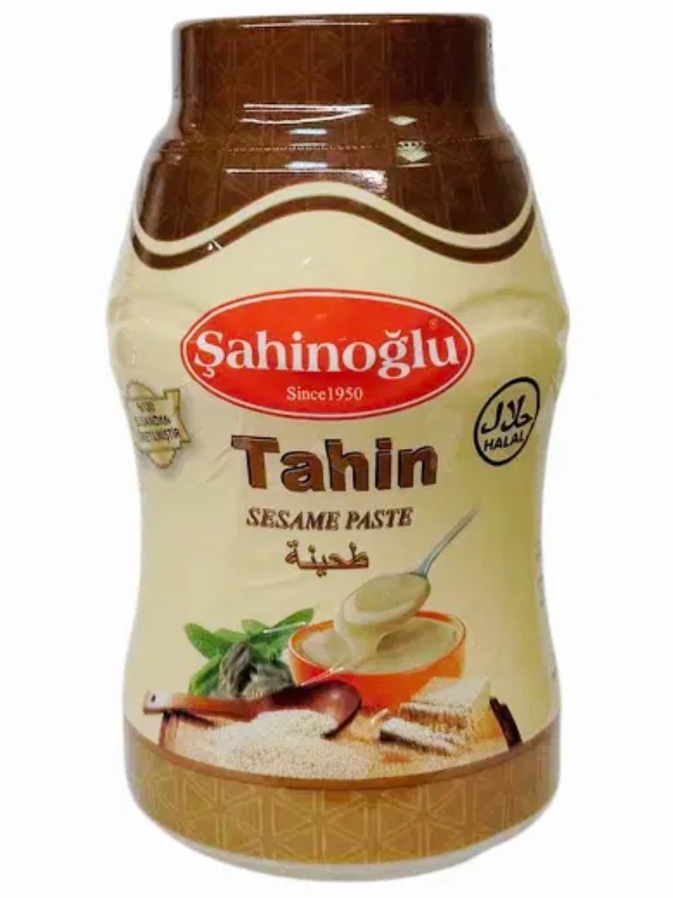 Кунжутная паста Sahinoglu Tahin sesame paste 900 г x 2 шт