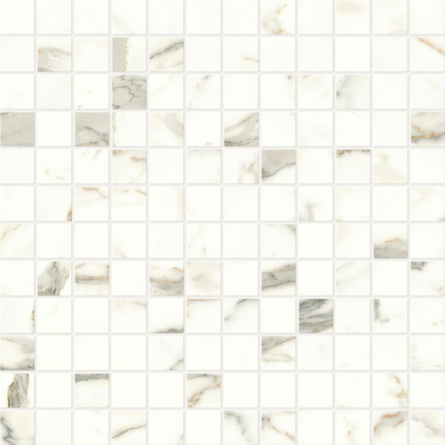 Мозаика/Керамогранит ATLAS CONCORDE MARVEL SHINE Calacatta Prestigio Mosaico Polished 30х30 A424