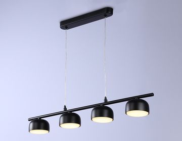 Светильник подвесной со сменной лампой 4*GX53 TN71039/4 BK чёрный Techno Techno Spot Ambrella