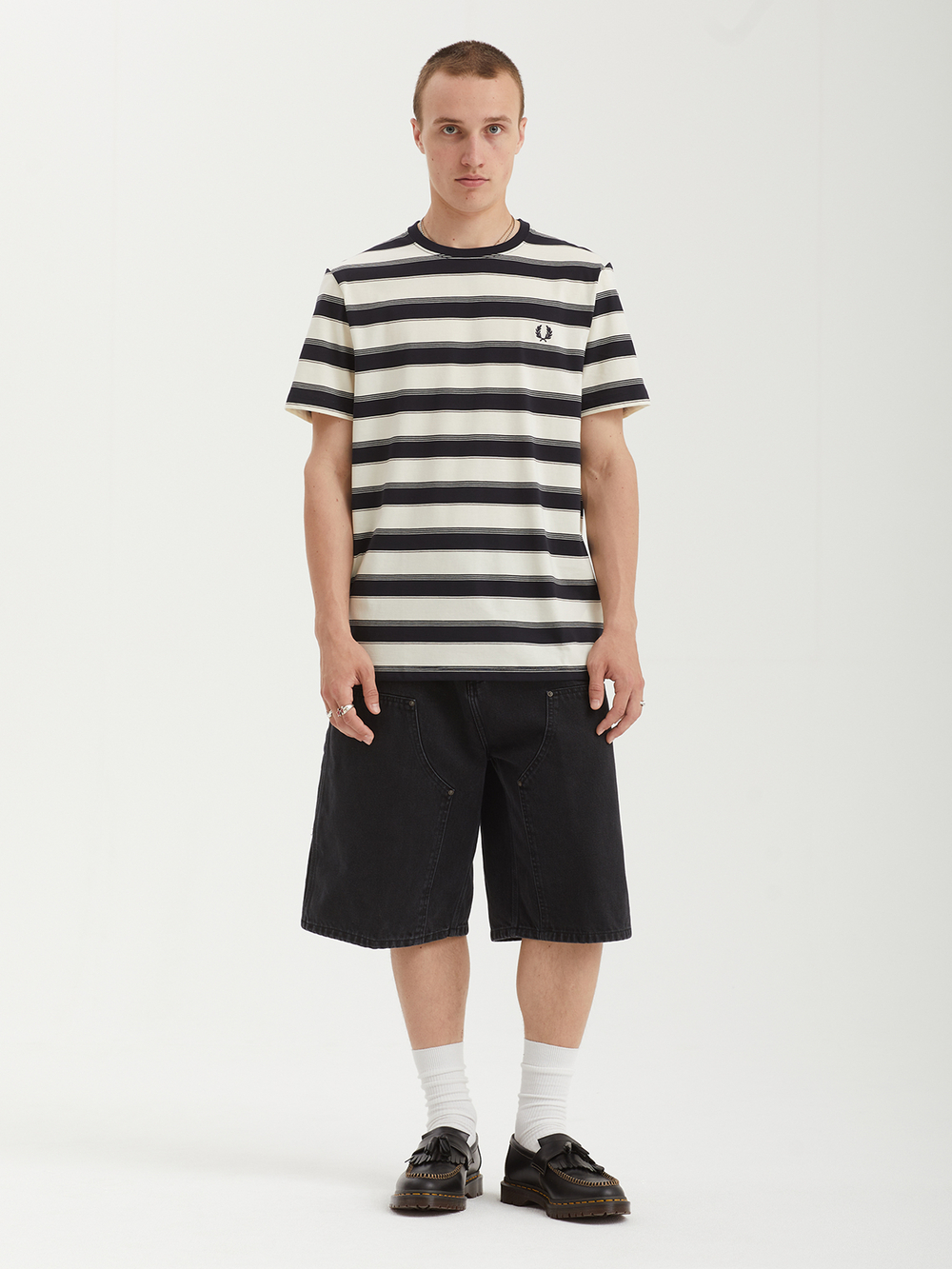 Мужская Футболка Fine Stripe