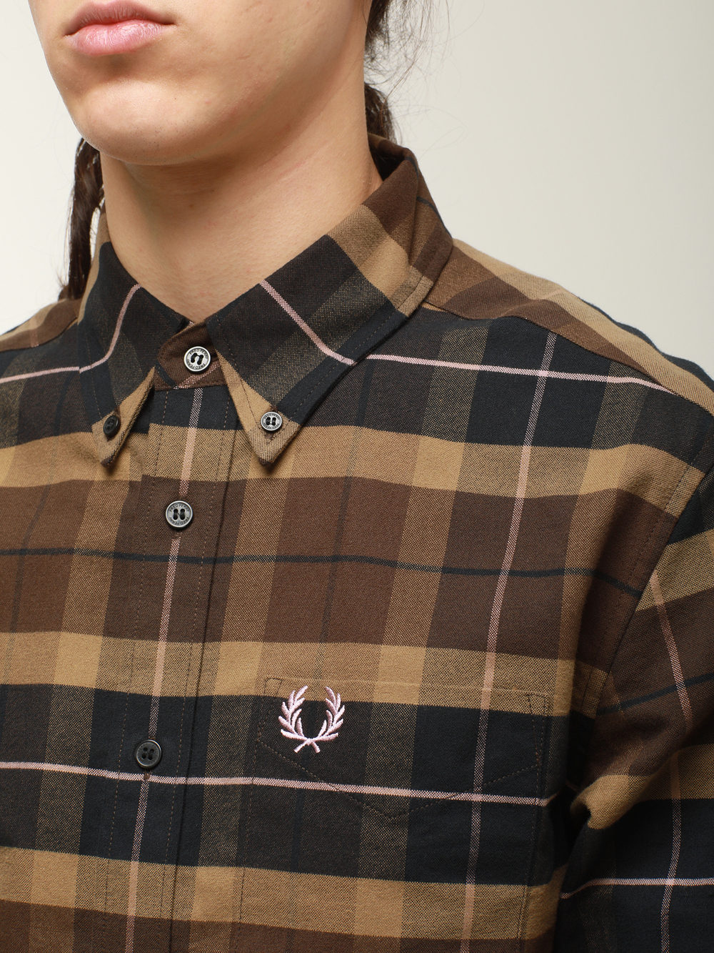 Мужская Рубашка Brushed Tartan