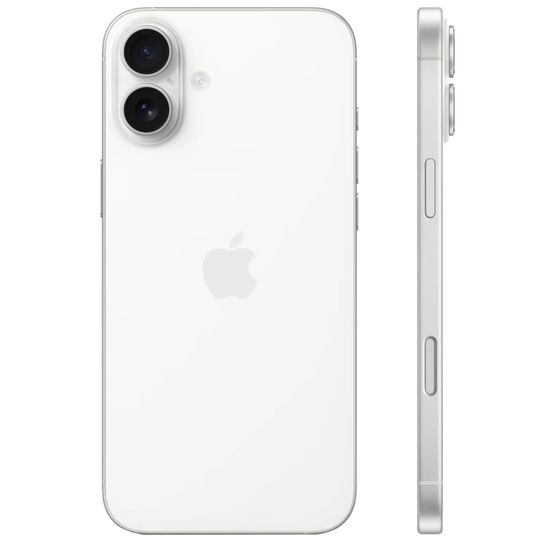 Apple iPhone 16 SIM 256 ГБ, белый