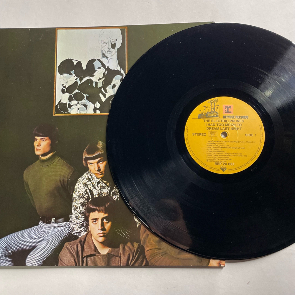 Винтажная виниловая пластинка LP The Electric Prunes, I Had Too Much To Dream Last Night (Германия 1986)