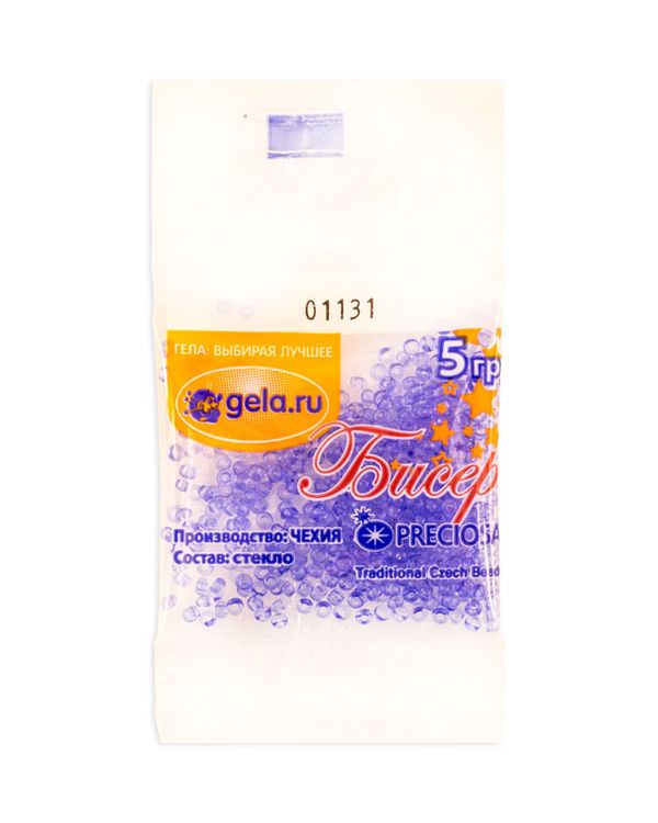 Бисер Preciosa 10/0, 50 г (10 шт по 5 г), цв.01131