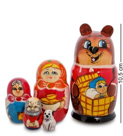 МР-43/45 Матрешка 5м «Медведь» мал.
