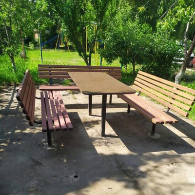Комплект уличной мебели для общественных дворов