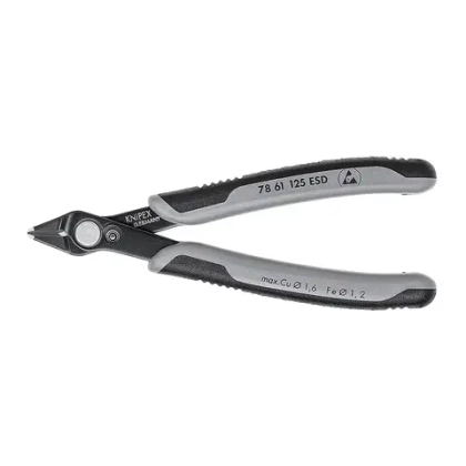 Electronic Super Knips® ESD чернёные 125 мм Knipex 78 61 125 ESDSB
