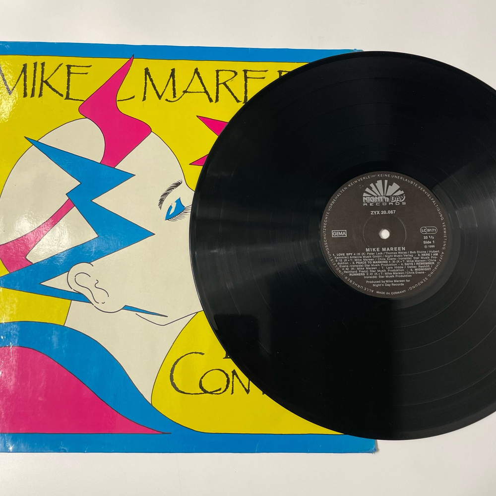 Винтажная виниловая пластинка LP Mike Mareen Dance Control (Германия 1986)
