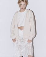 Lace Long Skirt Coconut Milk