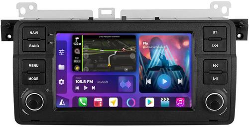 Магнитола для BMW 3 (E46) 1998-2006 - FarCar BM832-708H7 дисплей 7" на Android 13, Быстрая, CarPlay, 4G SIM-слот
