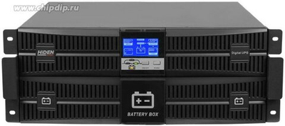 Источники бесперебойного питания (UPS, ИБП) Hiden ИБП HIDEN EXPERT UDC9203S-RT, встроенные акб в корпусе (7А/ч х 8шт),3 kVA/2,7 kW (PF=0,9),