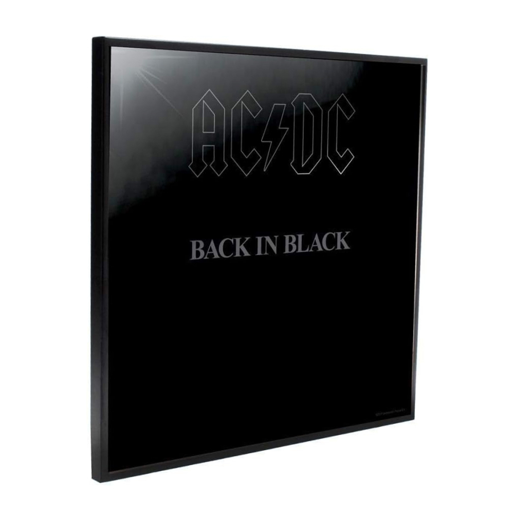 AC/DC / Back in Black - Crystal Clear Picture (Настенная Картина)