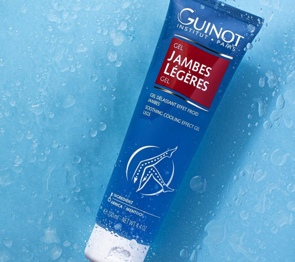 Guinot Гель Gel Jambes Legeres, 150 мл Освежающий гель для снятия усталости ног