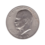 1 доллар США Эйзенхауэр (D) (Лунный). 1971 год