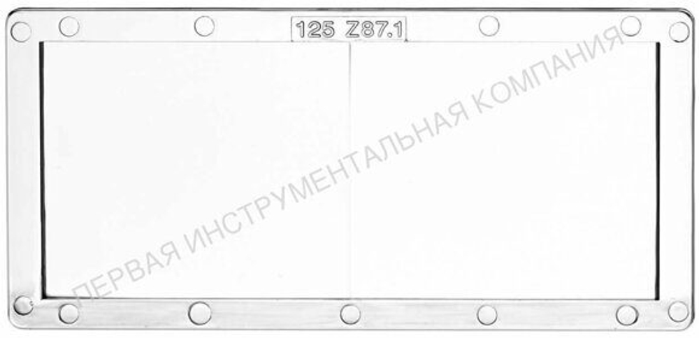 Линза диоптрическая для маски сварщика 150 (+1,5)