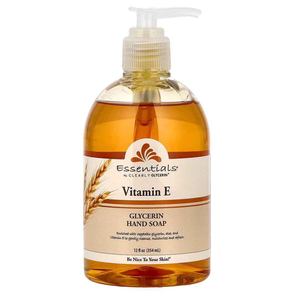 Clearly Natural, Essentials®, глицериновое мыло для рук, с витамином E, 354 мл (12 жидк. унций)