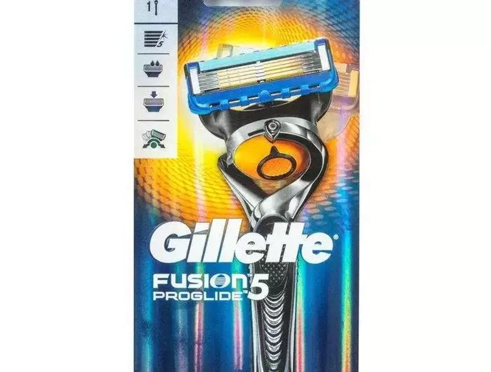 Станок д/бритья "Gillette Fusion" PROGLIDE (1касс)