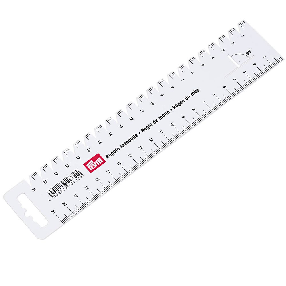 Шаблон для разметки и измерения "Profi" 21см, Prym