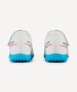Бутсы многошиповые Evofly TF Talant White/blue, детский