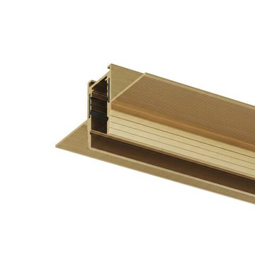Магнитный шинопровод 2м TR4902-SB латунь SHINE PRIME HIDE Denkirs