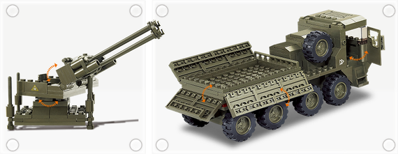 Konstruktor \ Конструктор Heavy equipment transporter