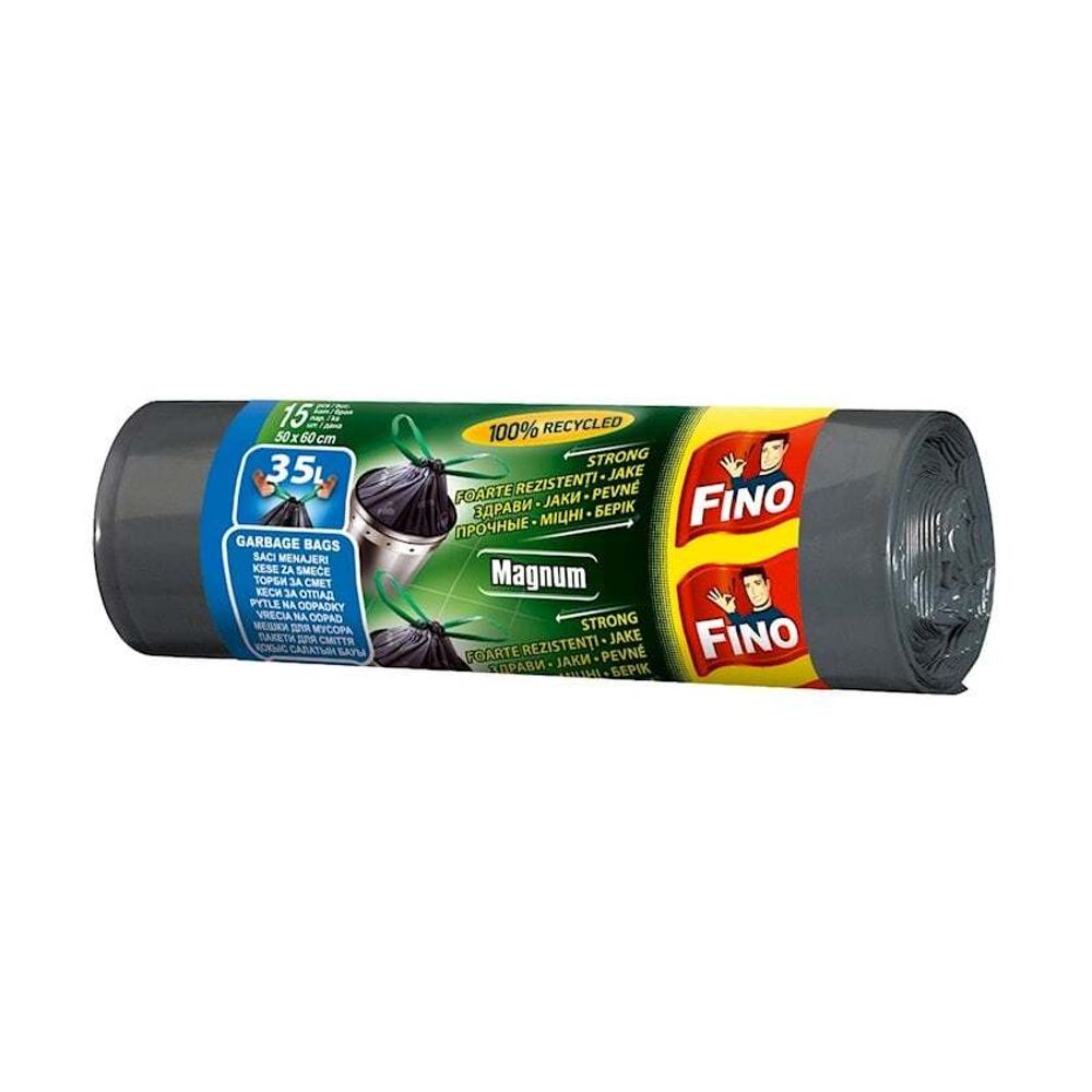 МЕШКИ FINO ДЛЯ МУСОРА/HDPE/EASY-PACK 35Л 30ШТ