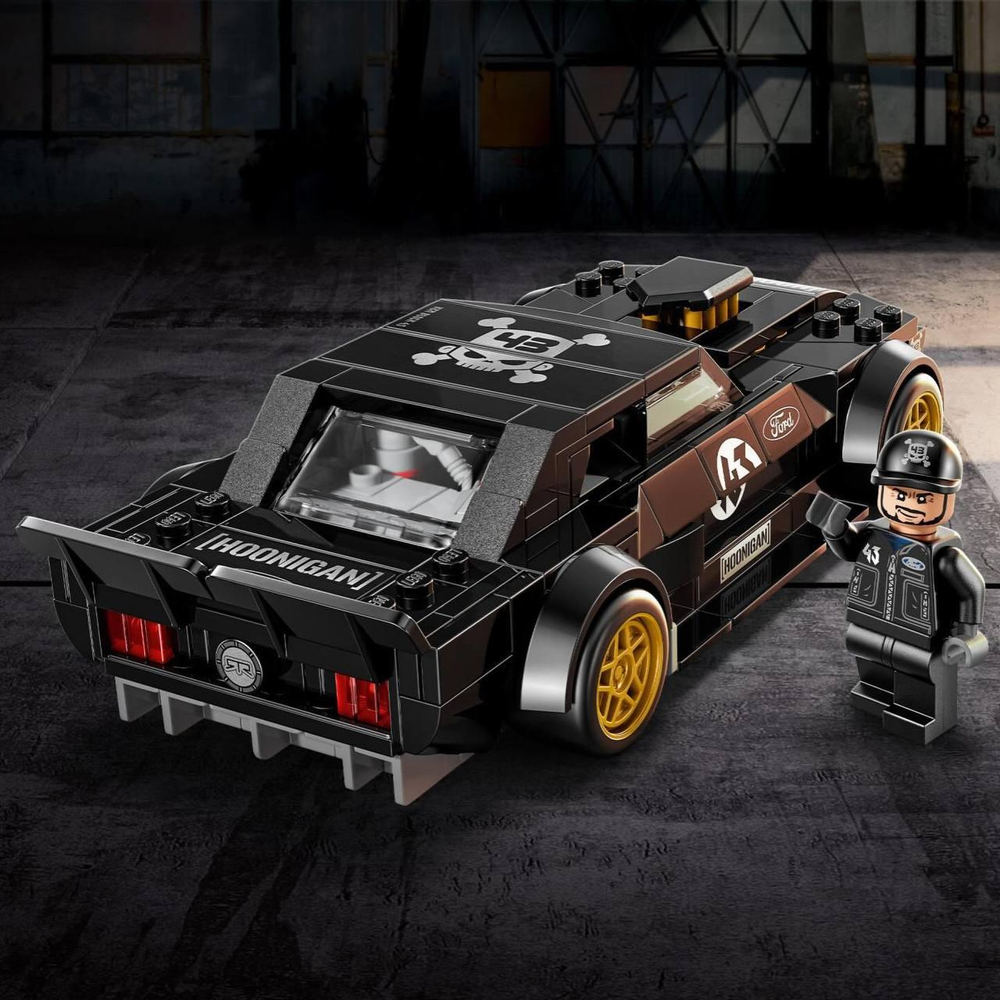 Конструктор Лего Спид Чемпионс Форд Мустанг 1965 года Кена Блока 77262 | LEGO Speed Champions Ken Block 345 деталей | 9+