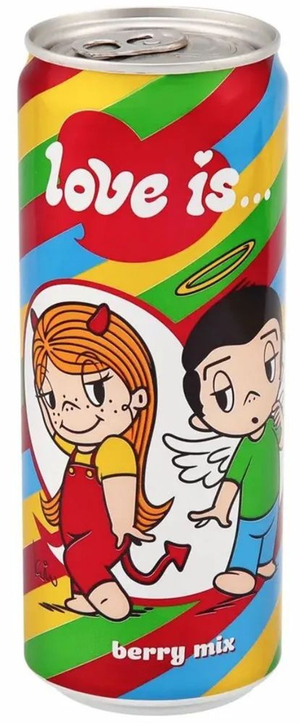 Напиток газ LOVE IS ягодный микс 330мл
