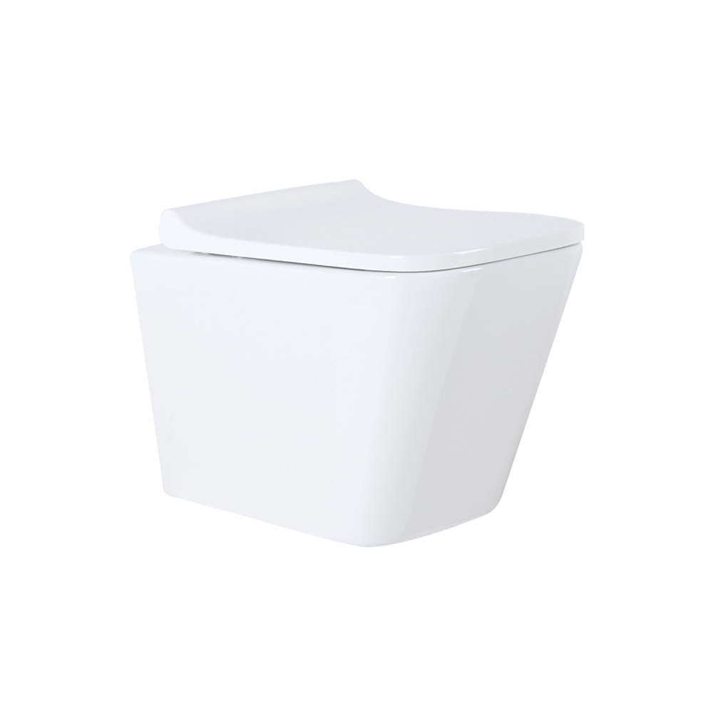Комплект подвесной безободковый унитаз Azario Teramo AZ-8010-1000+AZ-0052 с микролифтом + система инсталляции без кнопки смыва