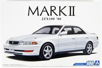 Сборная модель 1/24 Aoshima Toyota Mark 2 JZX100 Tourer V '00