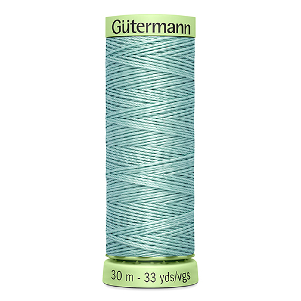 Нить Top Stitch 30/30 м для декоративной отстрочки, Gutermann, 929 зеленый лишайник