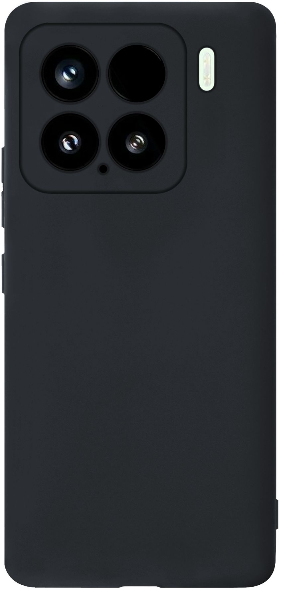 Мягкий Soft Touch чехол из силикона для XIAOMI 15 (не PRO!) с бархатной подкладкой