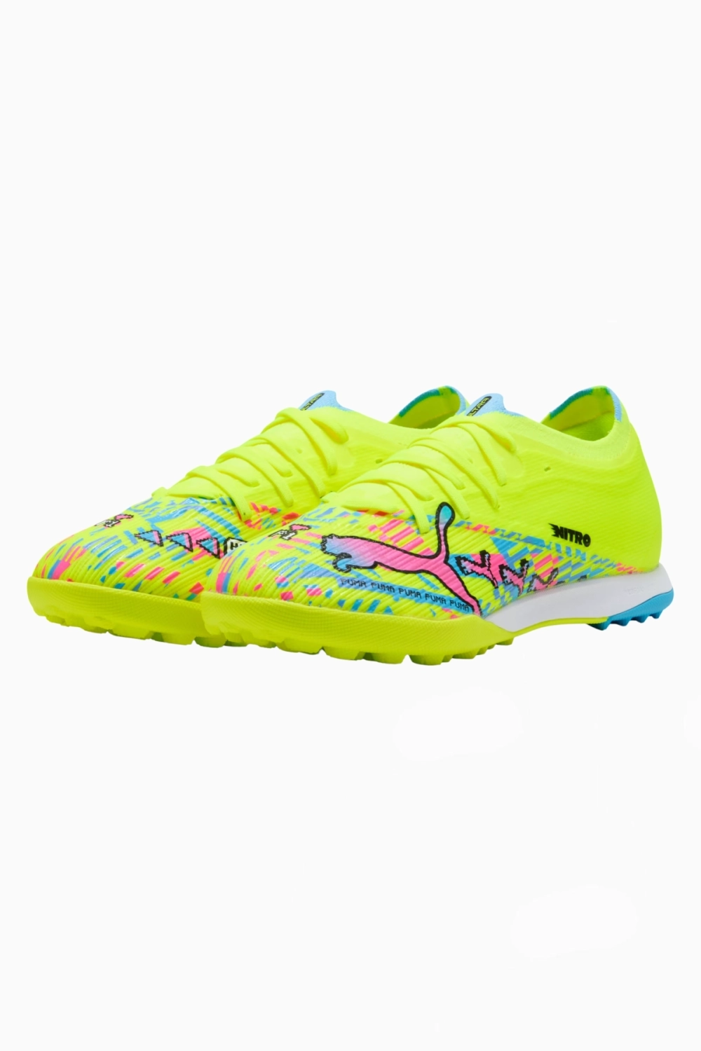 Сороконожки Puma Ultra Nitro 7 Match TT - зеленый