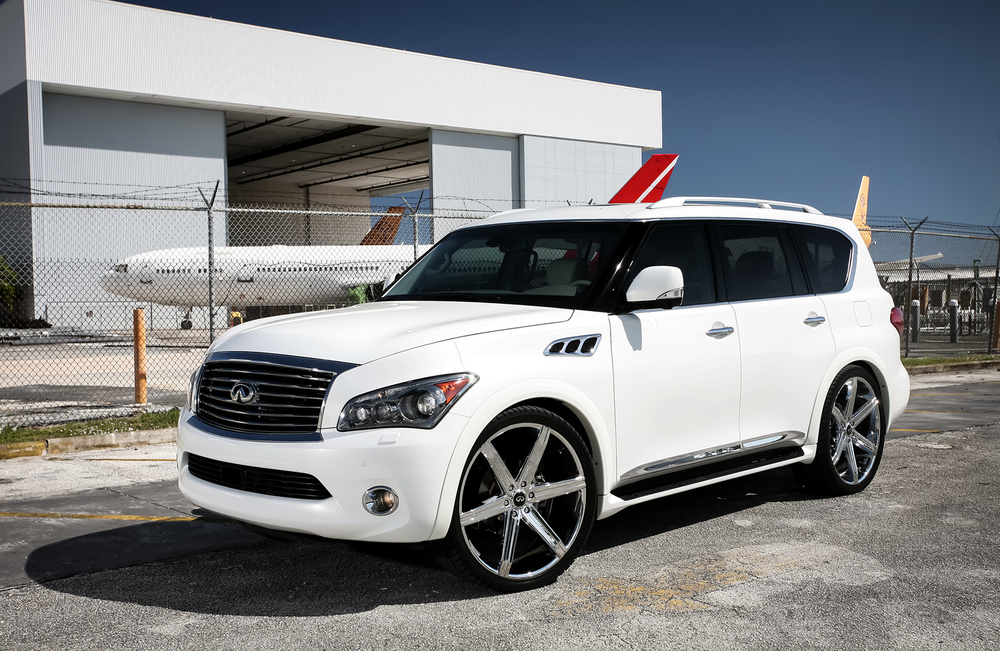 Арка левая Infiniti QX56 2010-2014