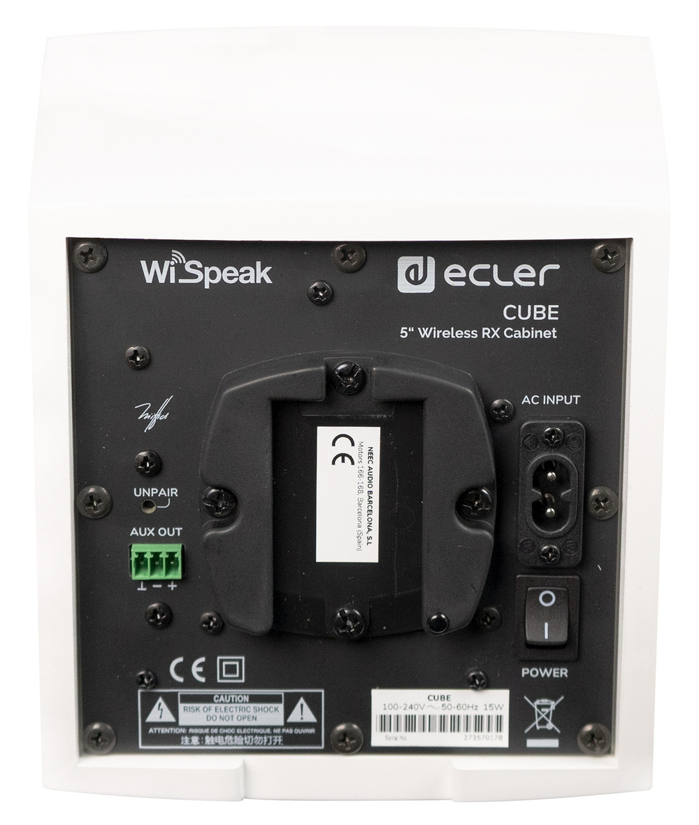 Система WiSpeak Ecler CUBE (white)