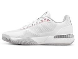 Мужские кроссовки теннисные Wilson Rush Tour 5 - bright white/wilson red