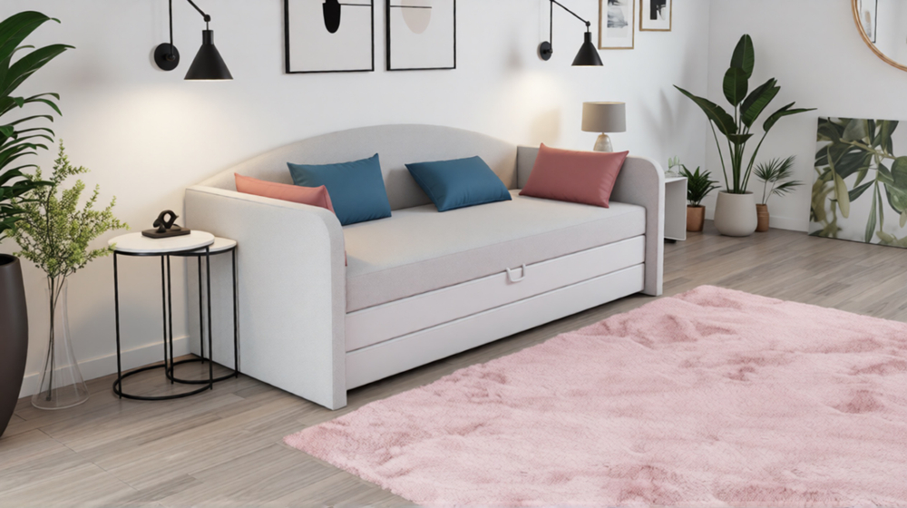Кровать Finematras Диор с доп спальным местом и ящиком для белья