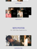 Альбом PARK JI HOON - Blank or Black 7th Mini Album 2 Version SET