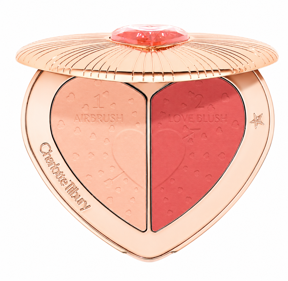 Charlotte Tilbury Beauty Soulmates Face Palette Pillow Talk Flawless Rosewood Палетка для лица