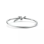 Браслет из белого золота 18k с бриллиантами, Tiffany 💠 Knot