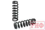 Пружины передние Toyota Land Cruiser Prado 150 дизель +50-100 кг, лифт 45 мм РИФ