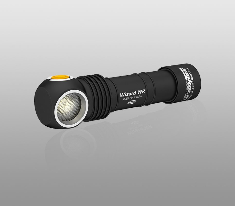 Мультифонарь Armytek Wizard WR Magnet USB (белый-красный свет)