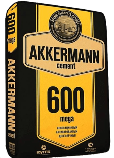 Цемент Akkermann М-600 (50кг) г.Горнозаводск