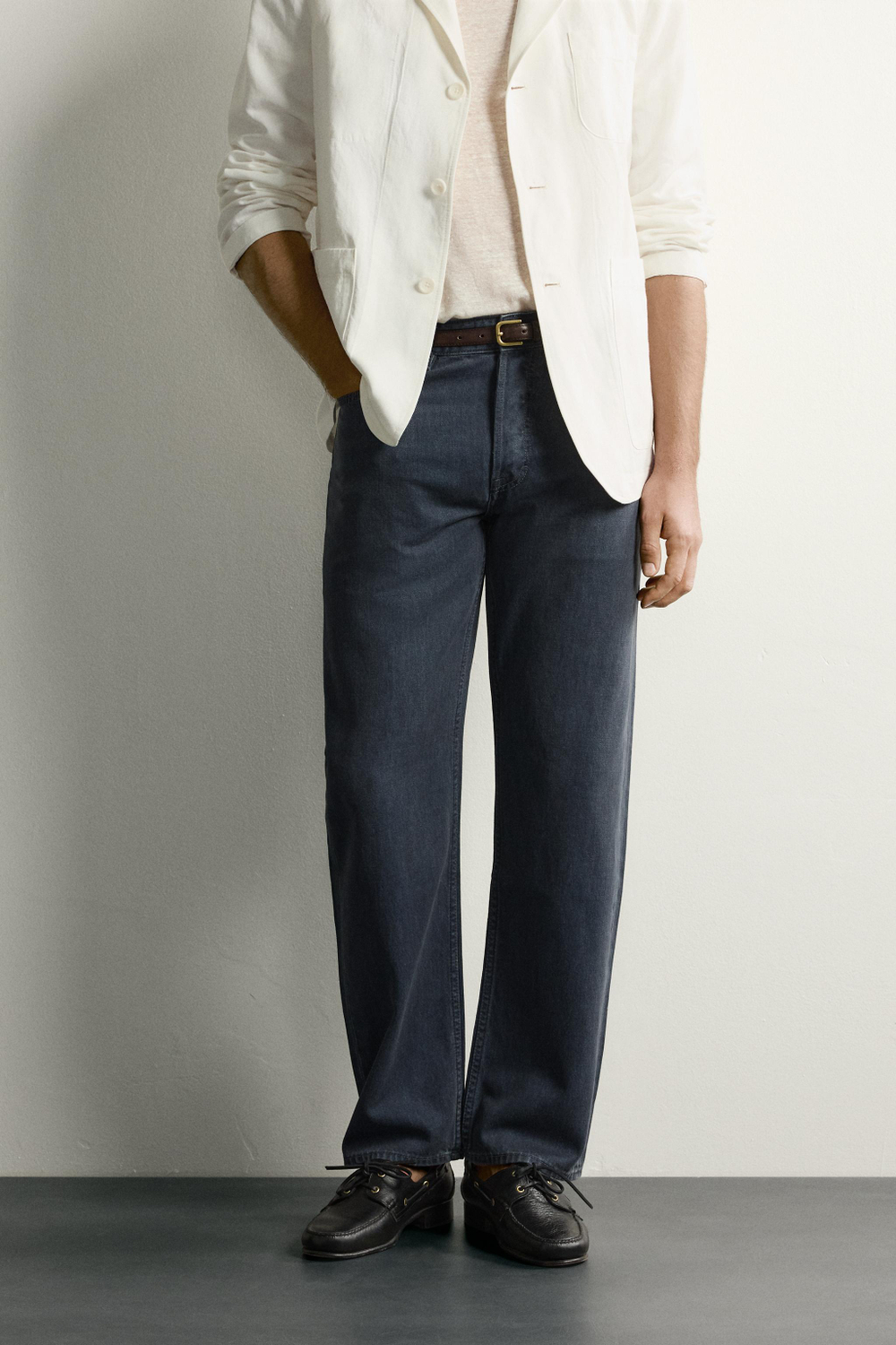 ДЖИНСЫ STRAIGHT LEG — ZARA