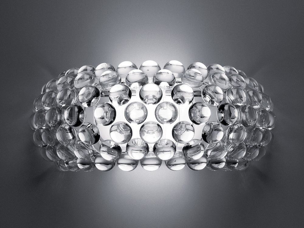 Настенный дизайнерский светильник  CABOCHE media от Foscarini (янтарный)