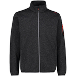 Толстовка флисовая CMP Man Fleece Jacket, артикул 31H2127, цвет TITANIO MEL. (U927)