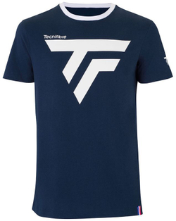 Мужская теннисная футболка Tecnifibre Training Tee - небесный