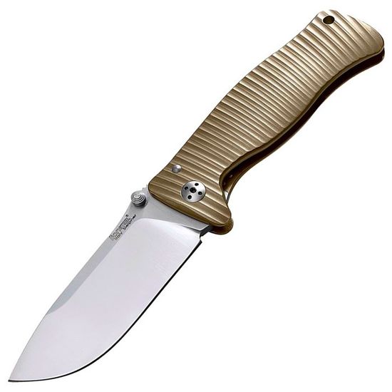 Складной нож Lion Steel "SR-1 ORIGINAL" L/SR1 B c клинком из стали Uddeholm Sleipner®, рукоять титан