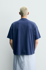 ФУТБОЛКА С КОНТРАСТНОЙ ВЫШИВКОЙ — ZARA · 6224/863